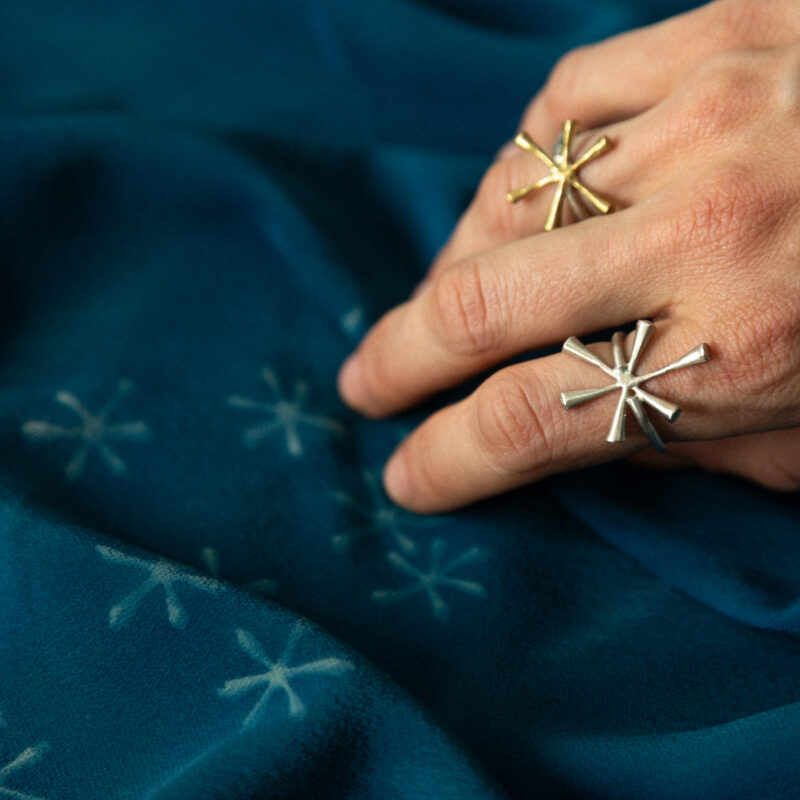 Anel Estrelitza prata