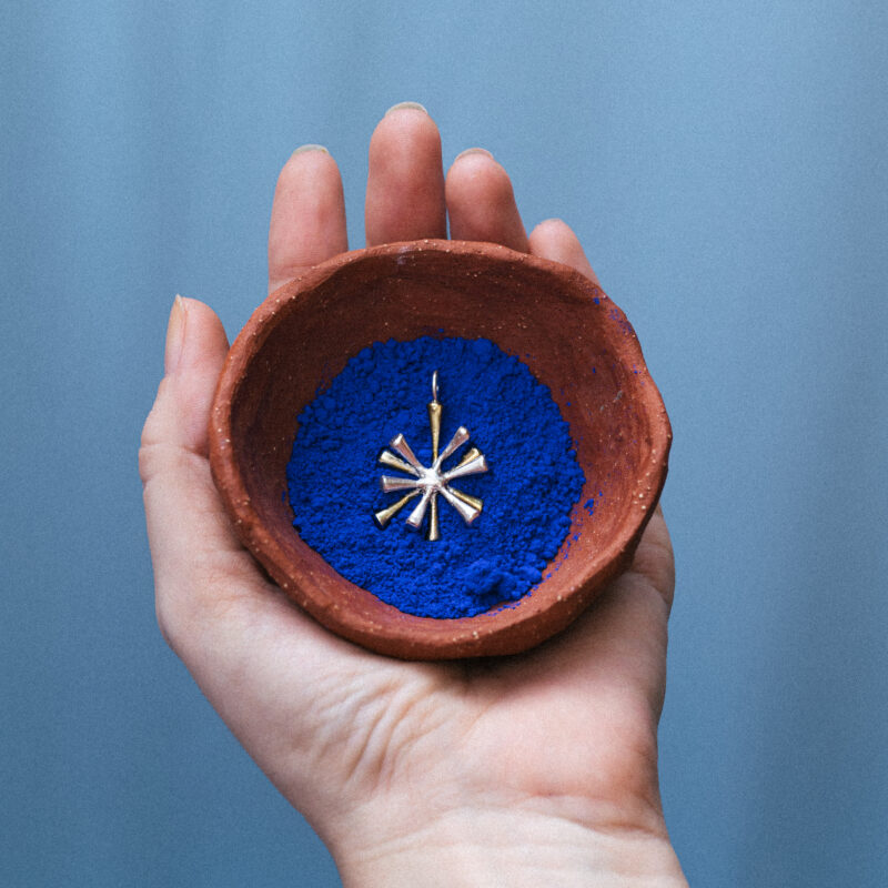 Pingente Sempre Viva (com prata)