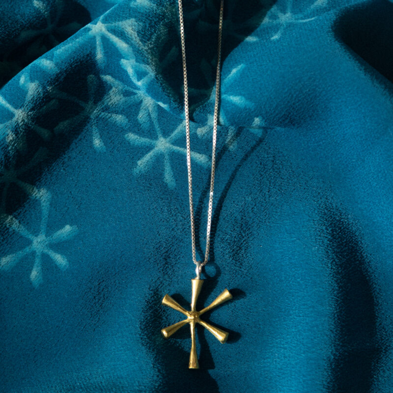 Pingente Estrelitza dourada